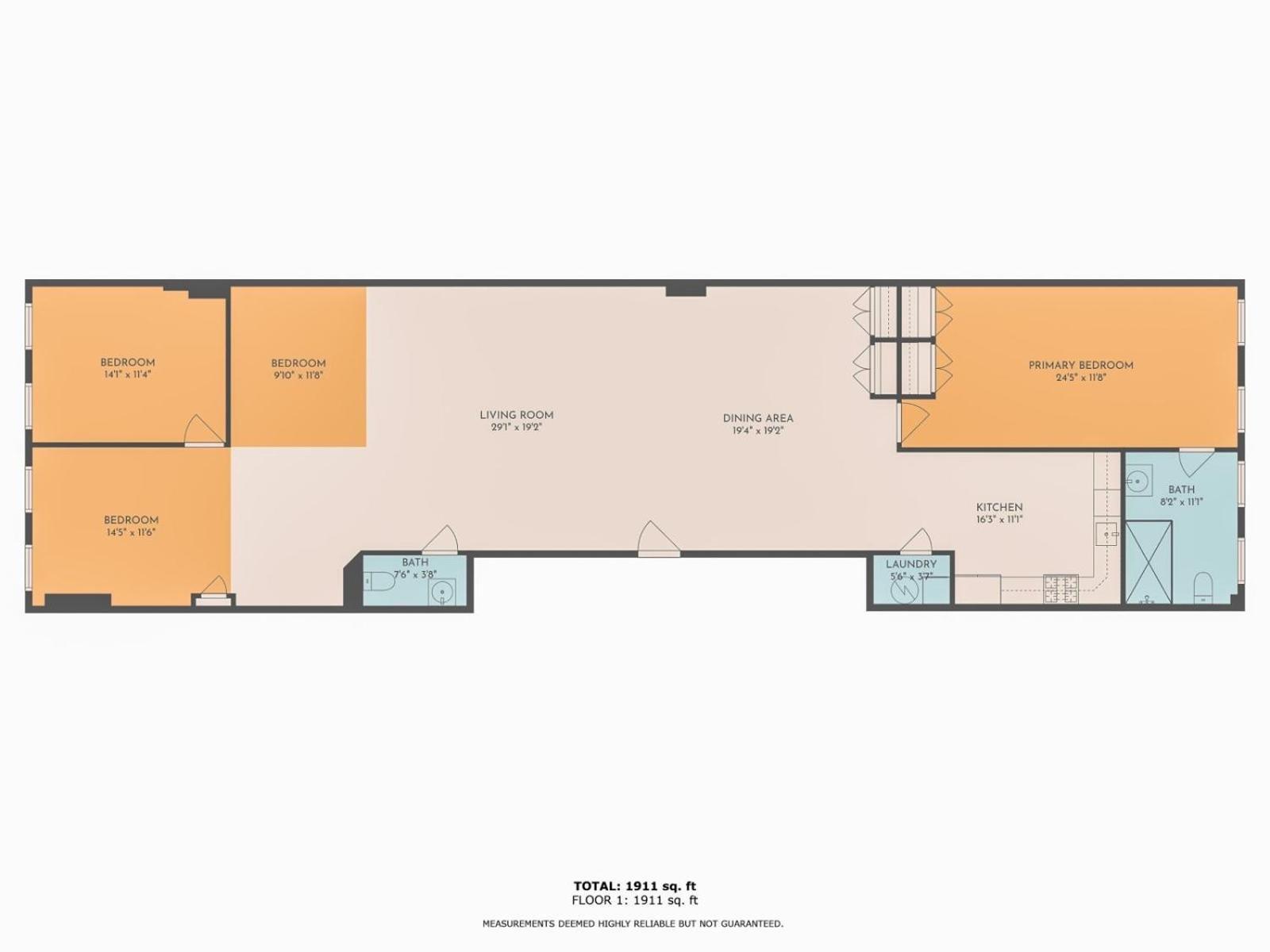 Massive Soho Loft 4 Bedrooms 2 Bath 7 Beds *